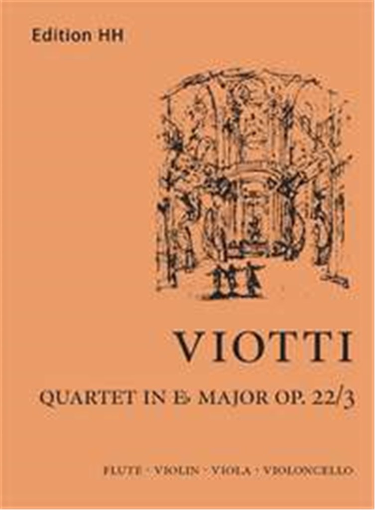Quartet in E flat major op. 22/3